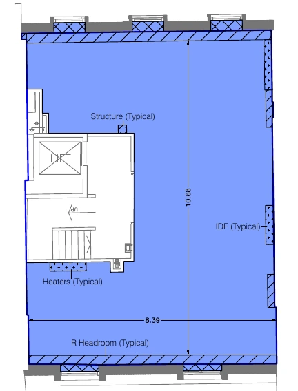 Fourth floor survey plan